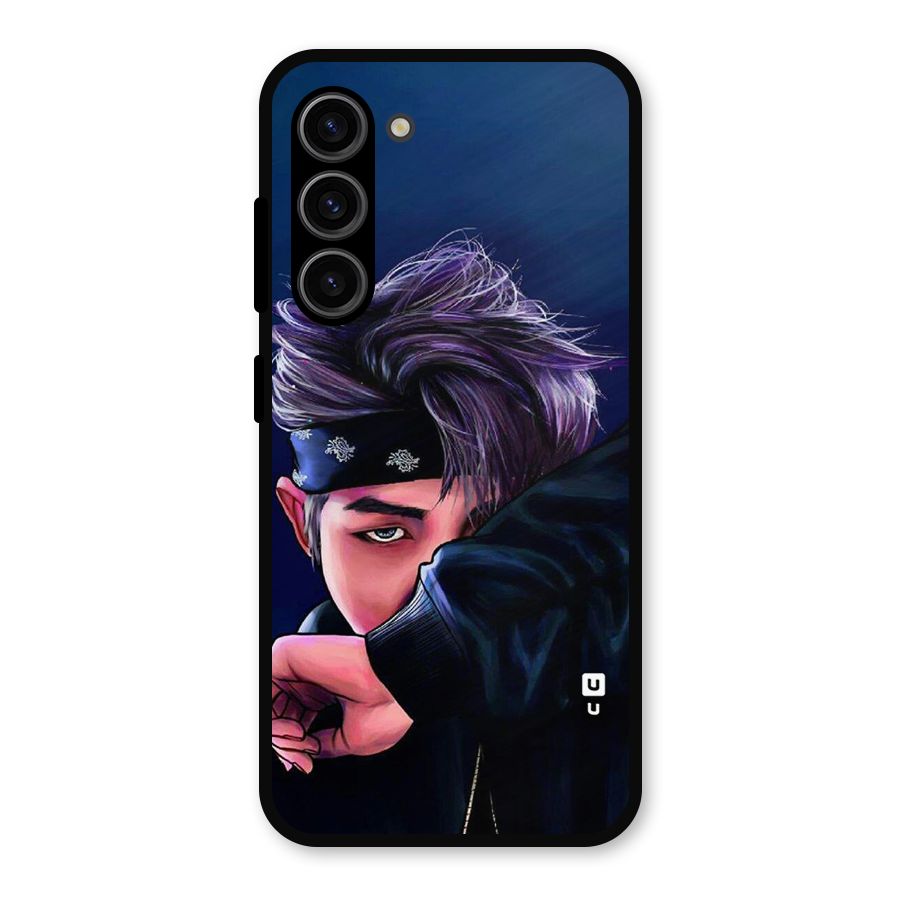 BTS Namjoon Artwork Metal Back Case for Galaxy S23