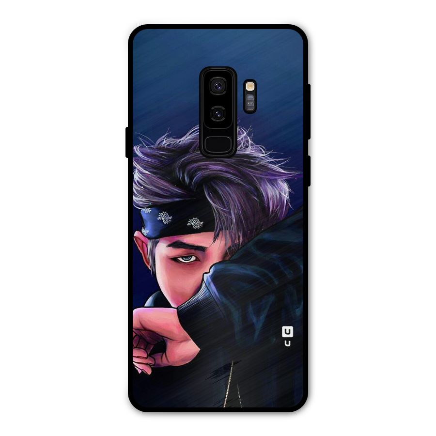 BTS Namjoon Artwork Metal Back Case for Galaxy S9 Plus