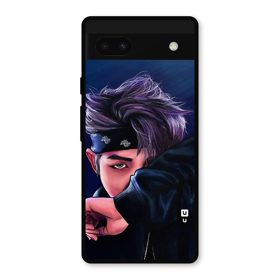 BTS Namjoon Artwork Metal Back Case for Google Pixel 6a