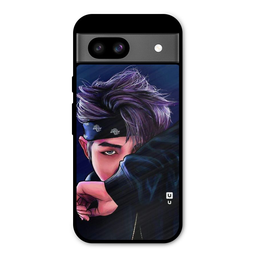 BTS Namjoon Artwork Metal Back Case for Google Pixel 8a