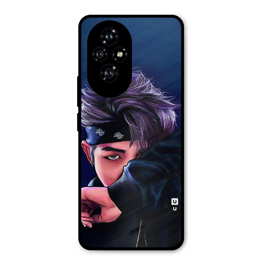 BTS Namjoon Artwork Metal Back Case for Honor 200