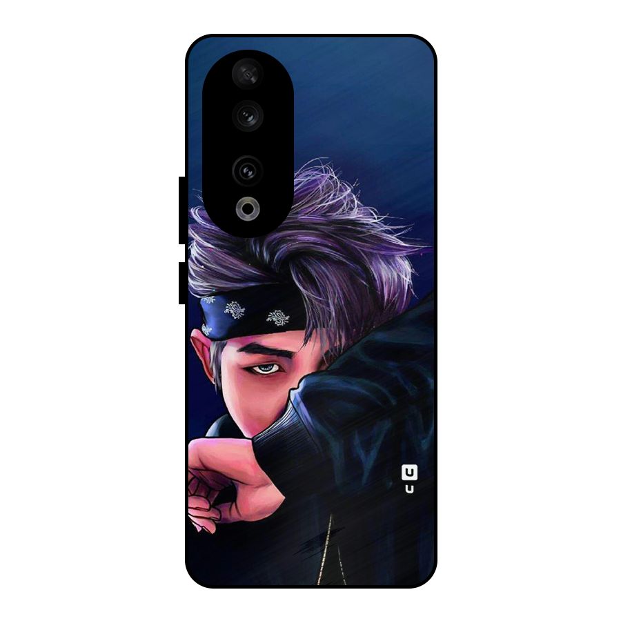 BTS Namjoon Artwork Metal Back Case for Honor 90