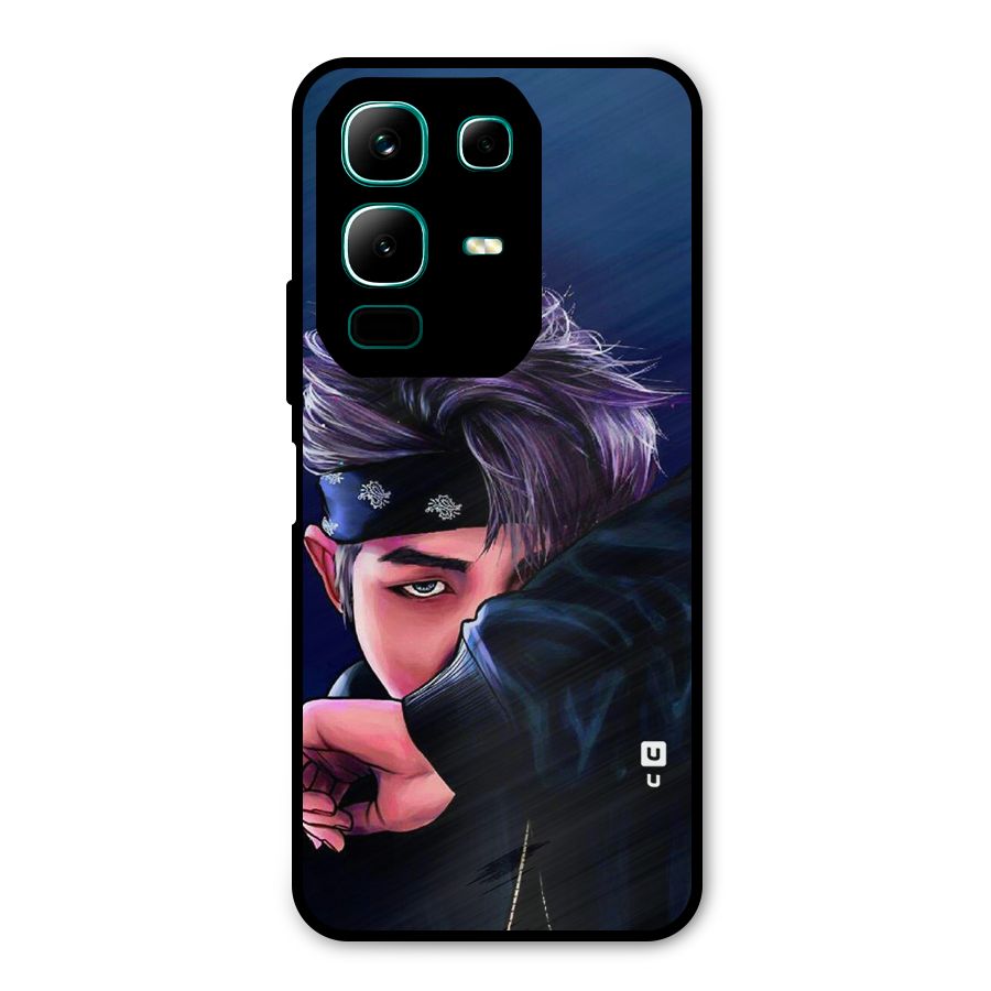 BTS Namjoon Artwork Metal Back Case for Infinix Note 50x