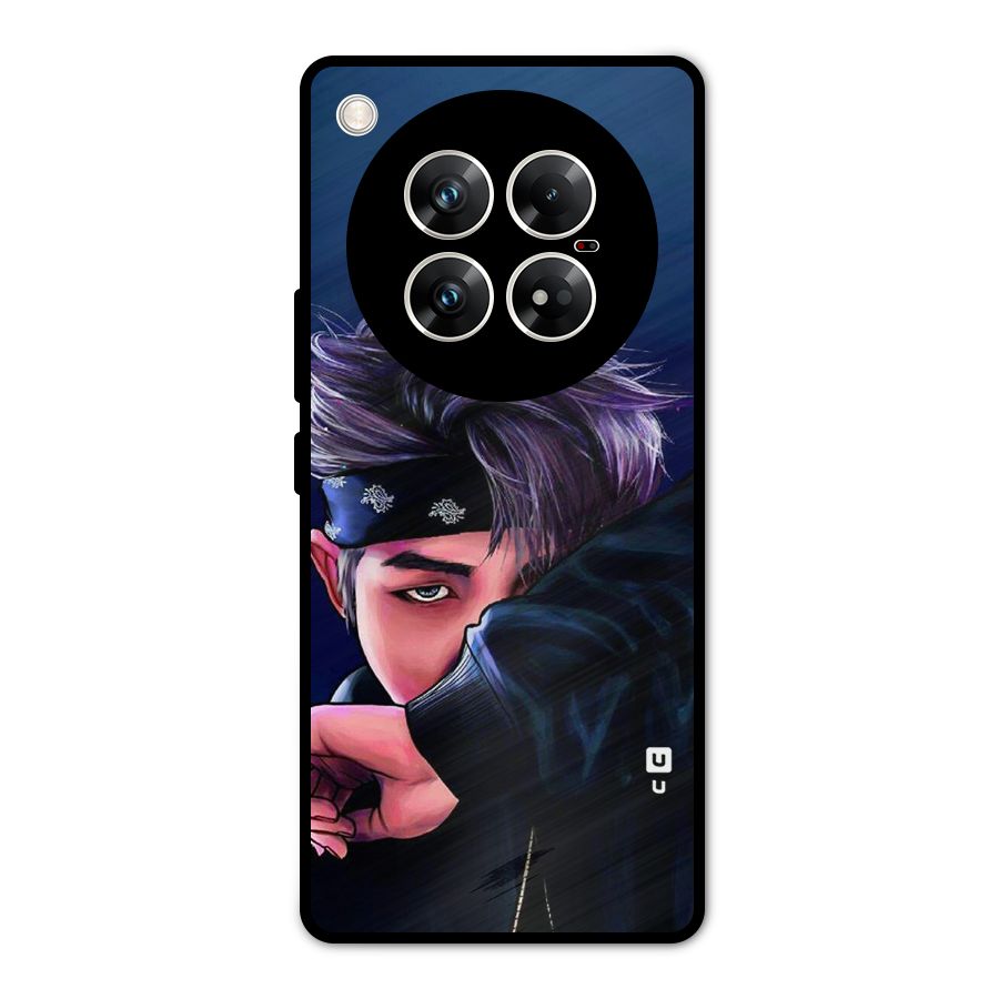 BTS Namjoon Artwork Metal Back Case for Infinix Zero 40 5G