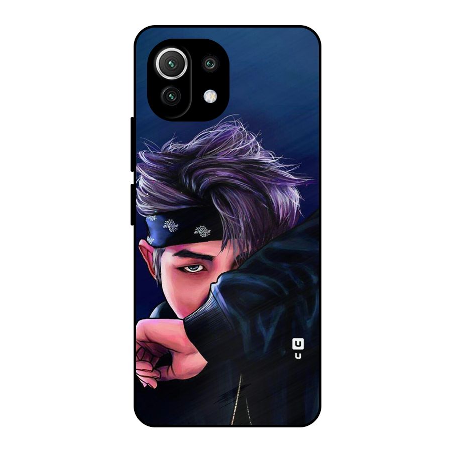 BTS Namjoon Artwork Metal Back Case for Mi 11 Lite NE 5G