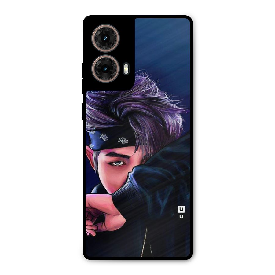 BTS Namjoon Artwork Metal Back Case for Moto G85