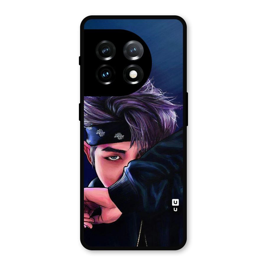 BTS Namjoon Artwork Metal Back Case for OnePlus 11