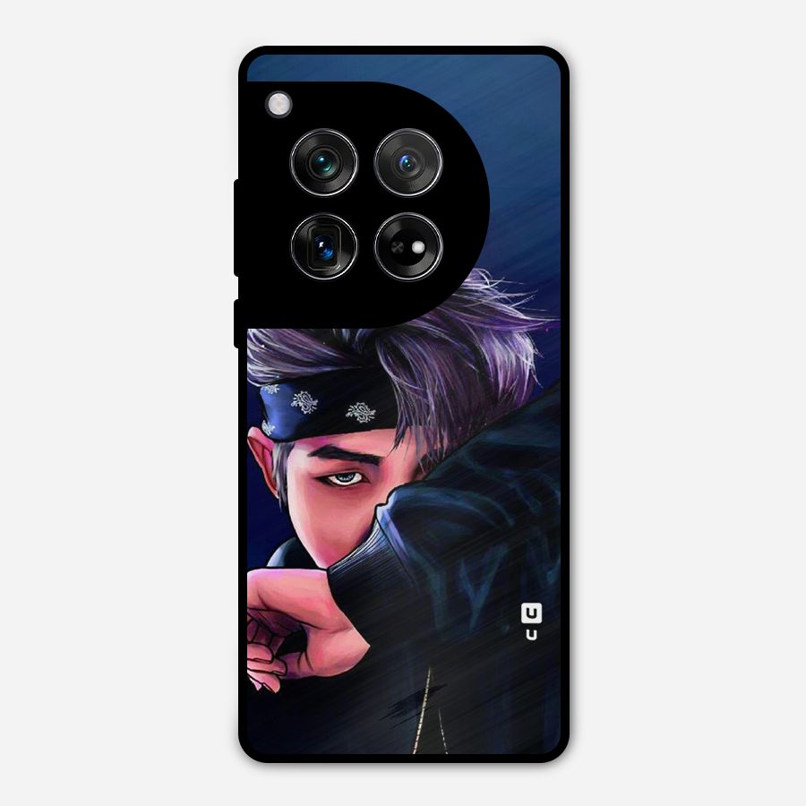 BTS Namjoon Artwork Metal Back Case for OnePlus 12
