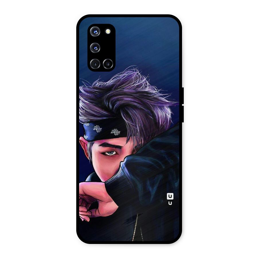 BTS Namjoon Artwork Metal Back Case for Oppo A52