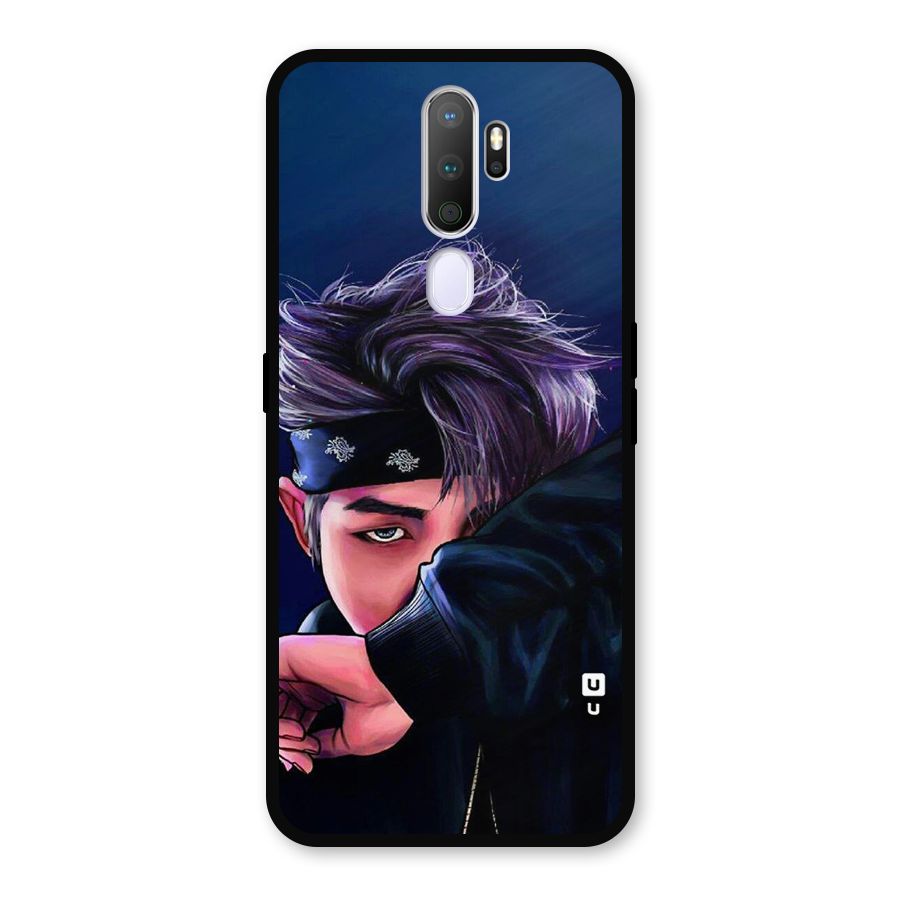 BTS Namjoon Artwork Metal Back Case for Oppo A9 (2020)