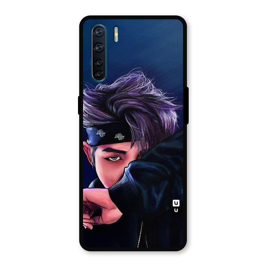 BTS Namjoon Artwork Metal Back Case for Oppo F15