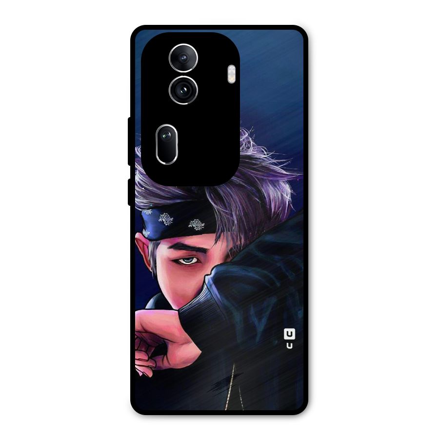 BTS Namjoon Artwork Metal Back Case for Oppo Reno11 Pro 5G