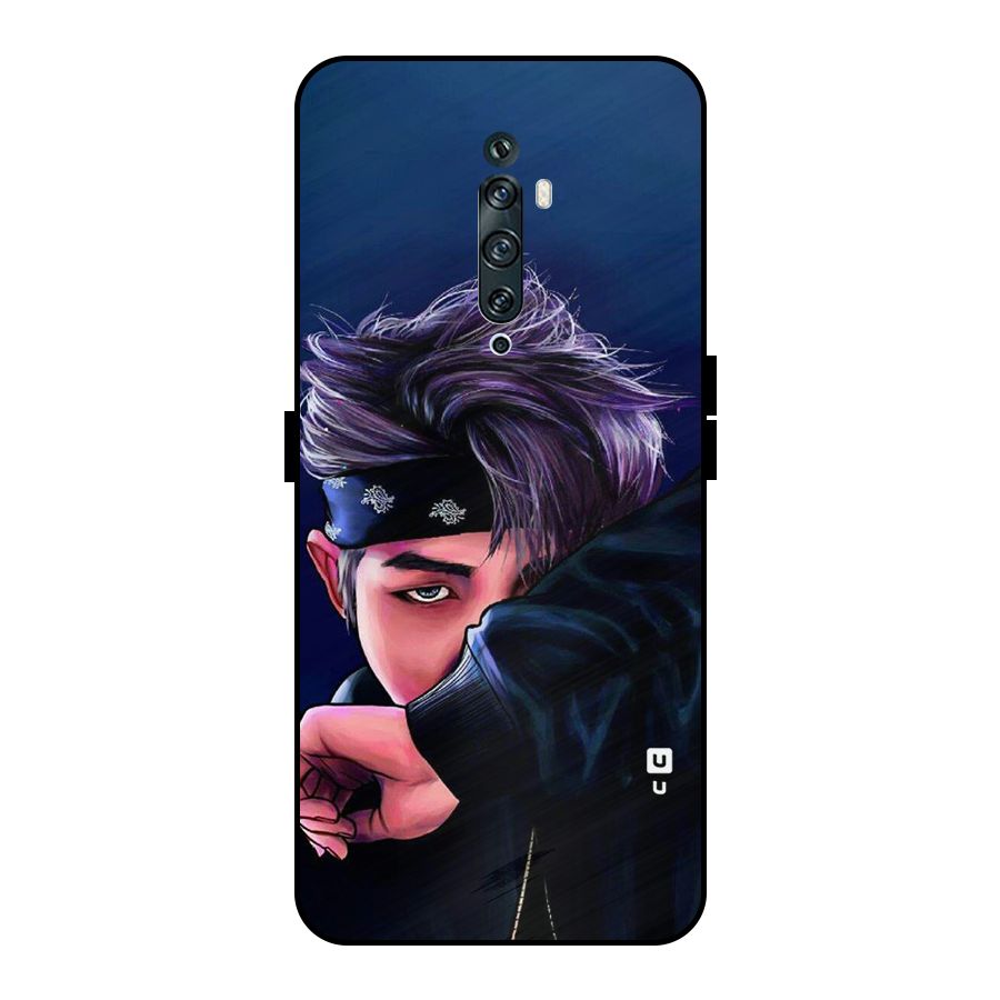 BTS Namjoon Artwork Metal Back Case for Oppo Reno2 F