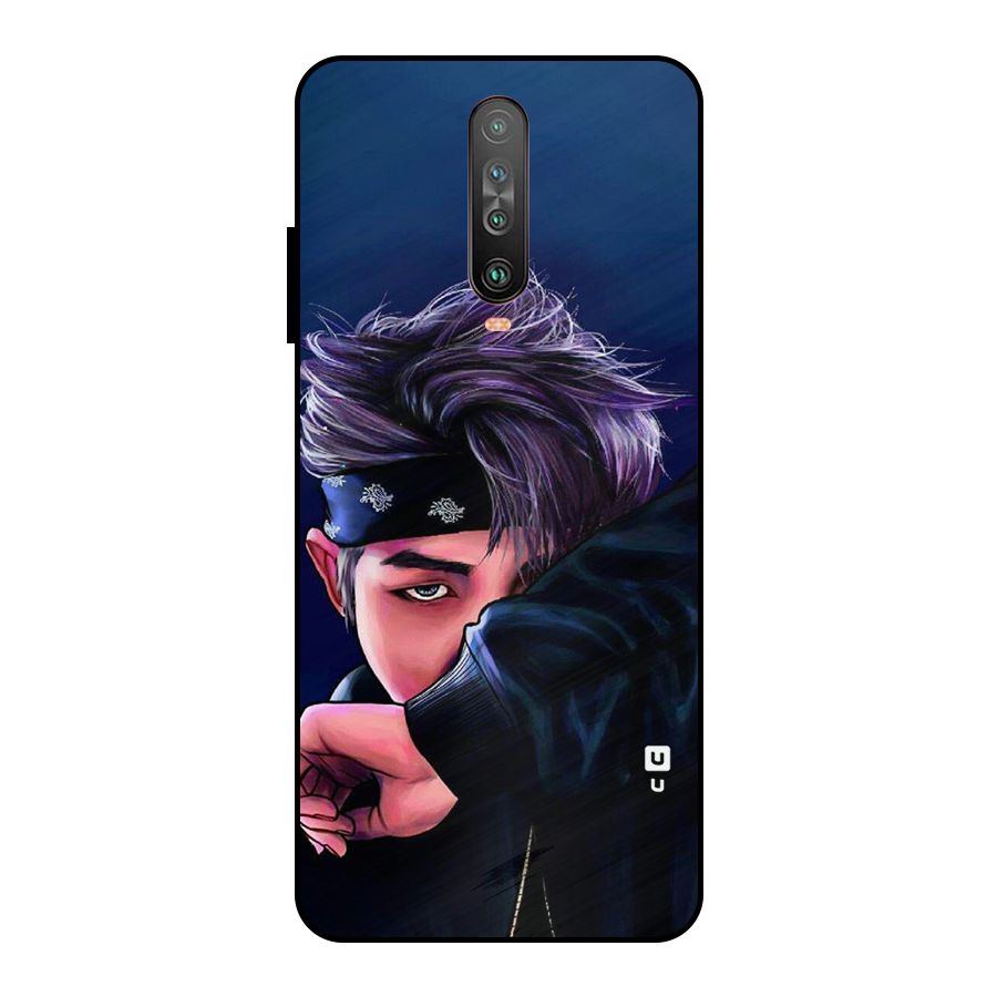 BTS Namjoon Artwork Metal Back Case for Poco X2
