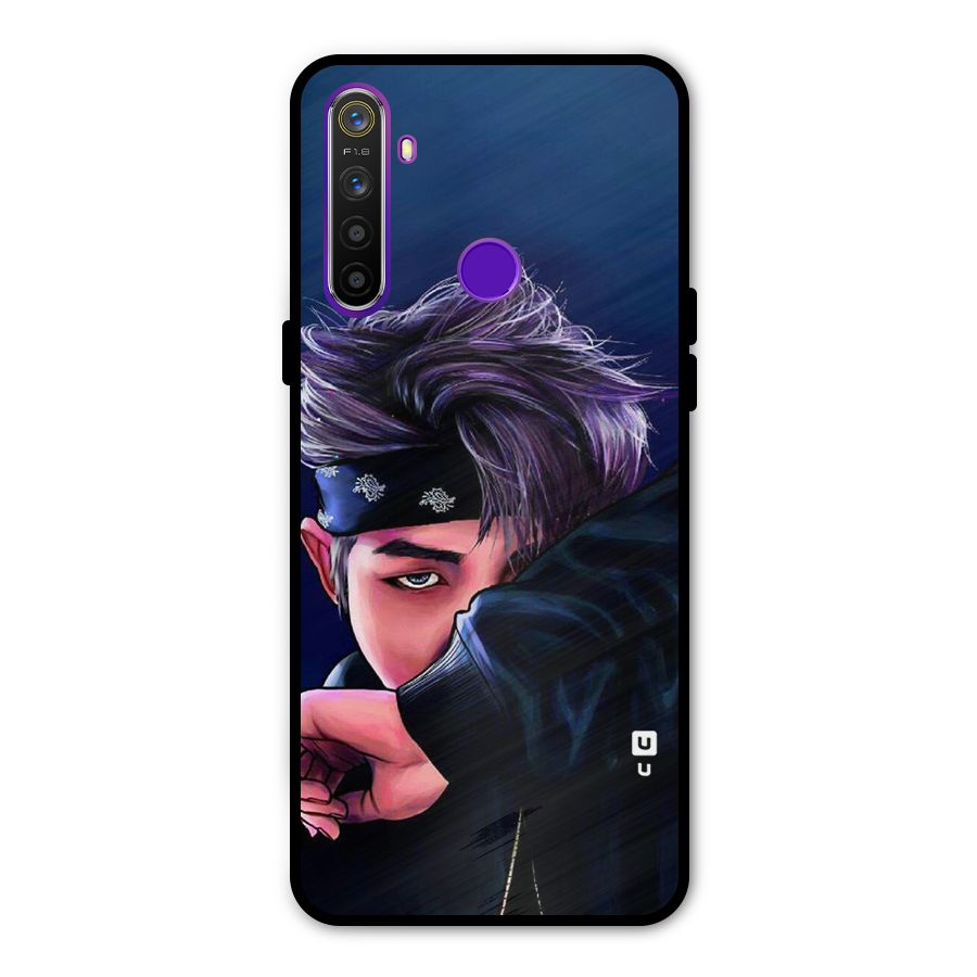 BTS Namjoon Artwork Metal Back Case for Realme 5i