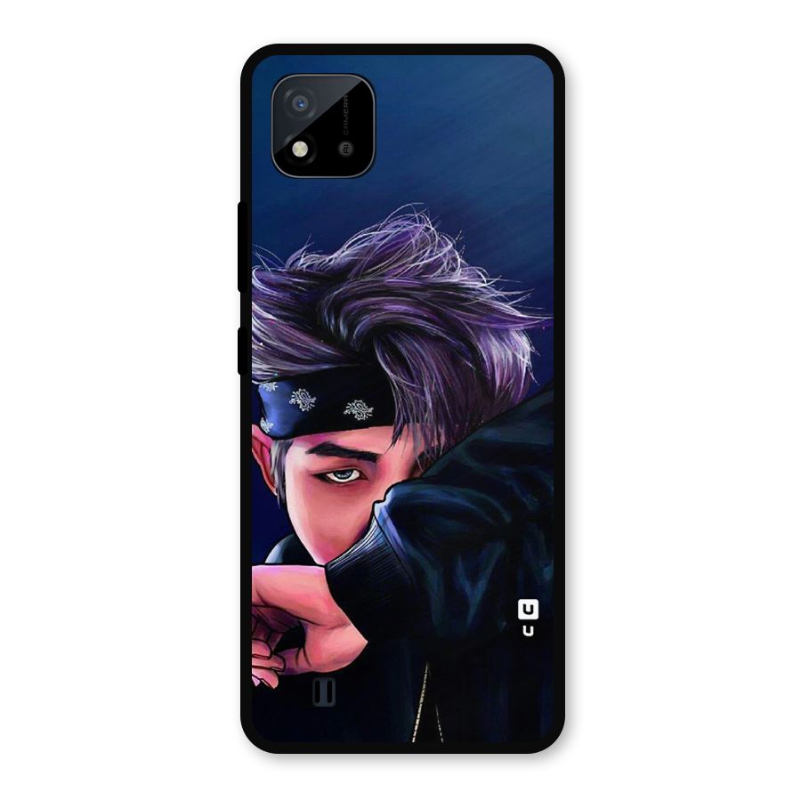 BTS Namjoon Artwork Metal Back Case for Realme C11 2021
