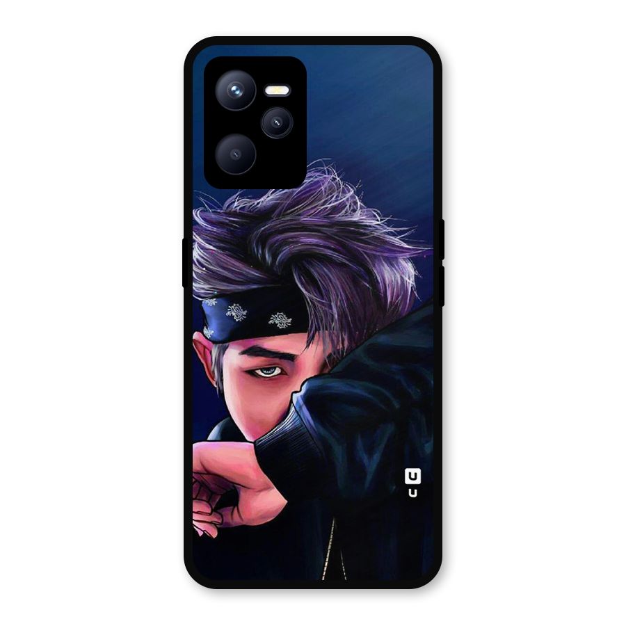 BTS Namjoon Artwork Metal Back Case for Realme C35