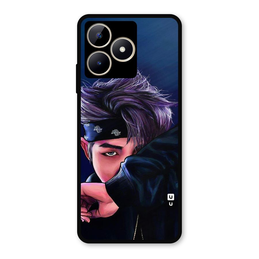 BTS Namjoon Artwork Metal Back Case for Realme C53