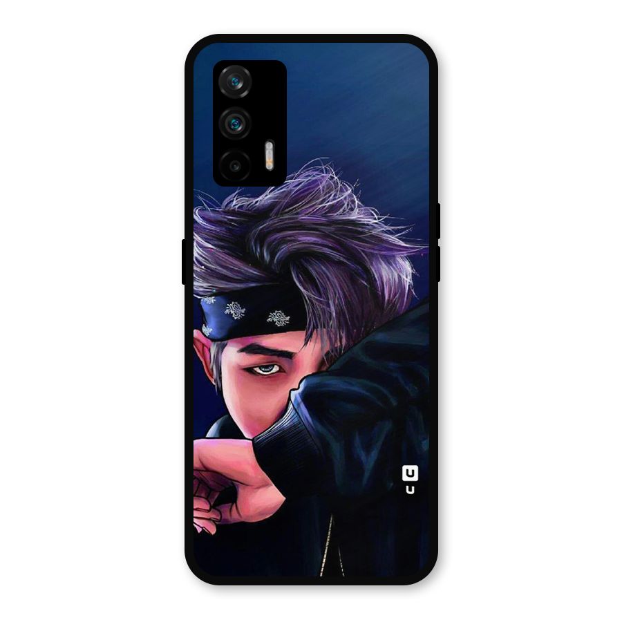 BTS Namjoon Artwork Metal Back Case for Realme GT 5G
