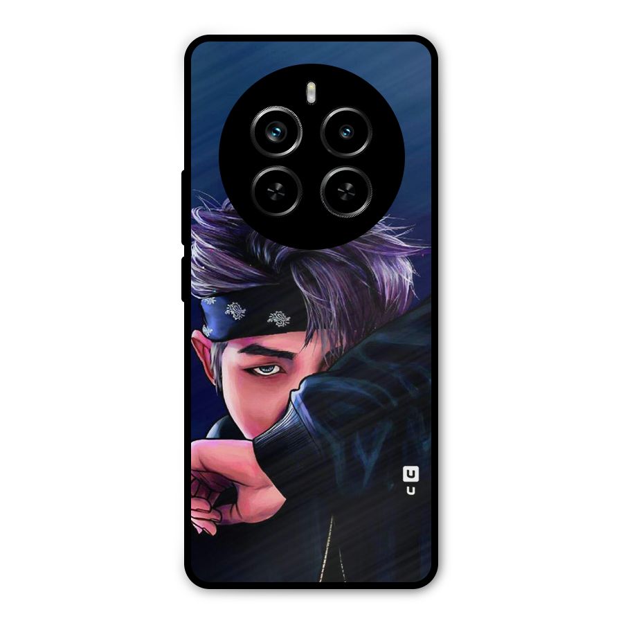 BTS Namjoon Artwork Metal Back Case for Realme P1 Pro
