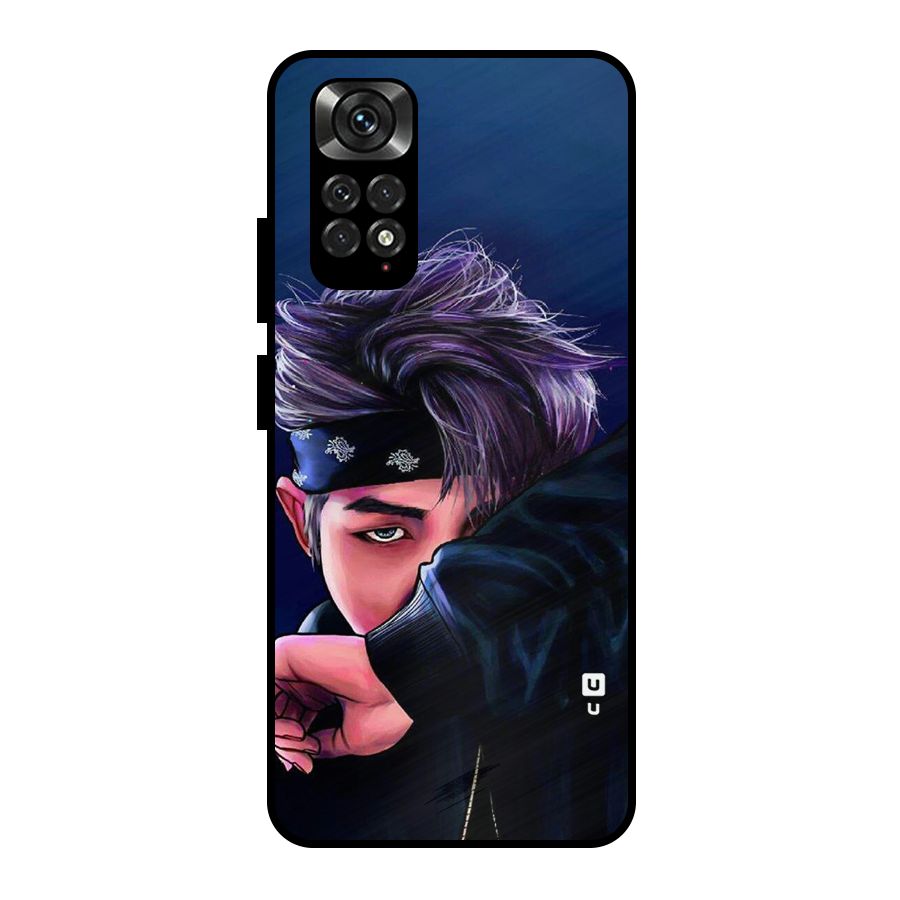 BTS Namjoon Artwork Metal Back Case for Redmi Note 11 Pro Plus 5G