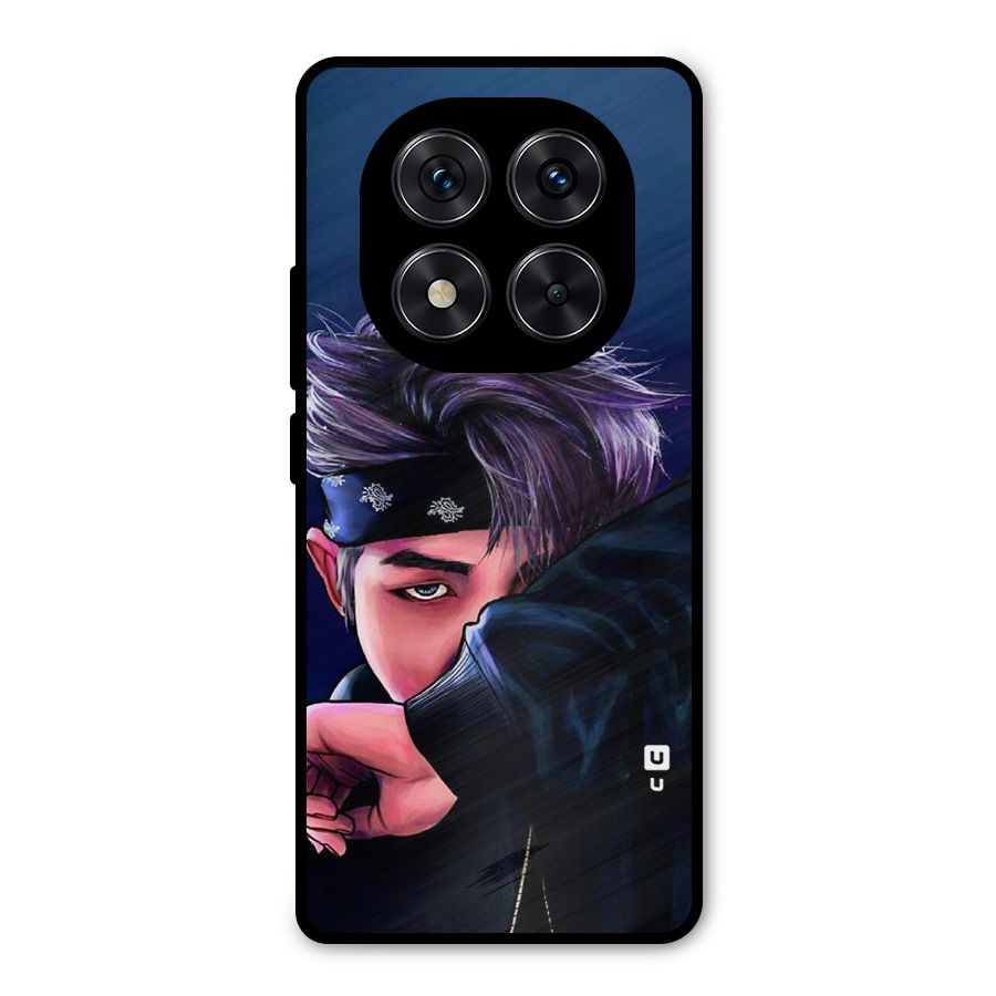 BTS Namjoon Artwork Metal Back Case for Redmi Note 14 Pro 5G
