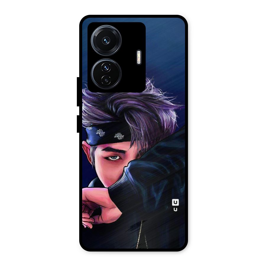 BTS Namjoon Artwork Metal Back Case for Vivo T1 Pro