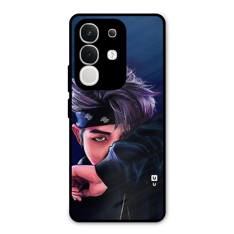 BTS Namjoon Artwork Metal Back Case for Vivo T4x