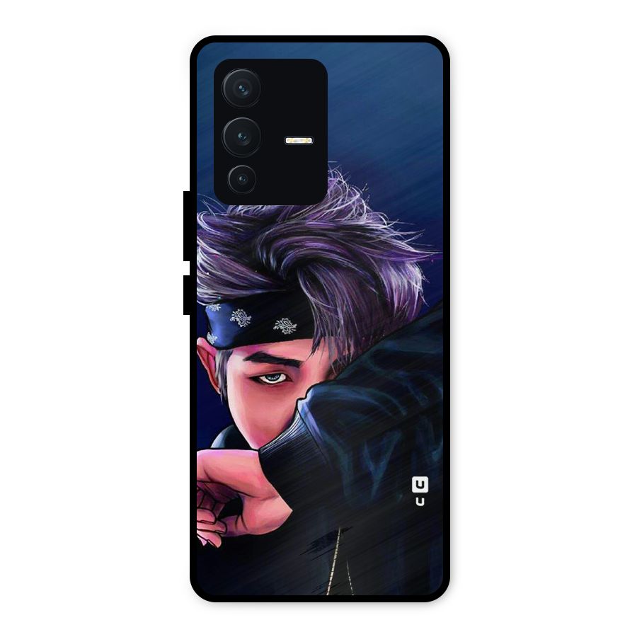 BTS Namjoon Artwork Metal Back Case for Vivo V23 5G