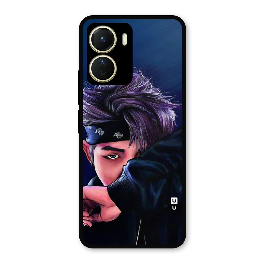 BTS Namjoon Artwork Metal Back Case for Vivo Y16