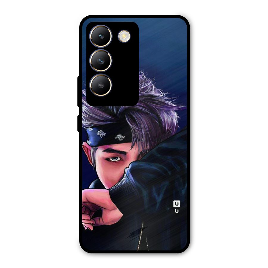 BTS Namjoon Artwork Metal Back Case for Vivo Y200e