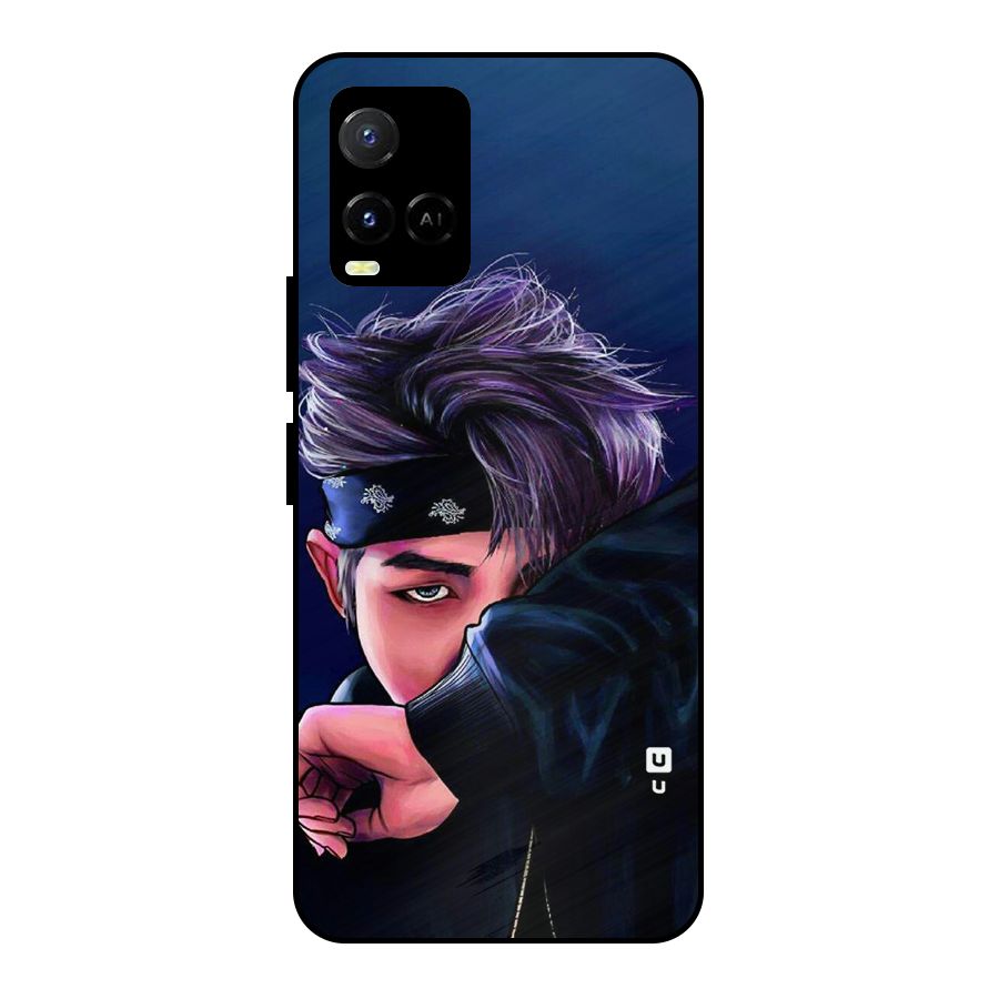 BTS Namjoon Artwork Metal Back Case for Vivo Y21