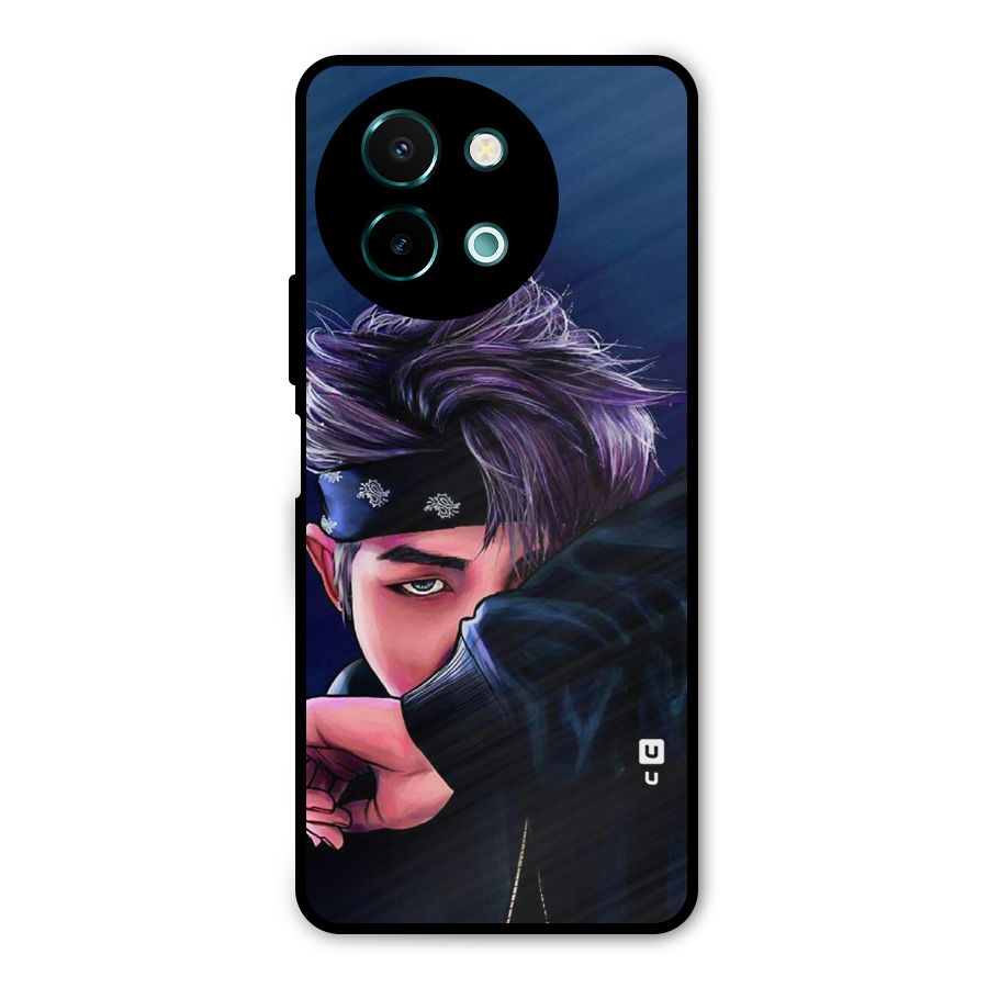 BTS Namjoon Artwork Metal Back Case for Vivo Y58