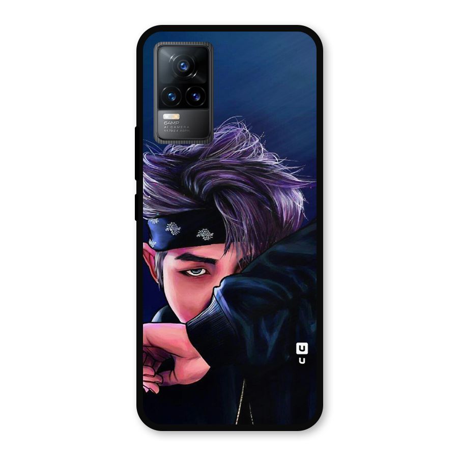 BTS Namjoon Artwork Metal Back Case for Vivo Y73