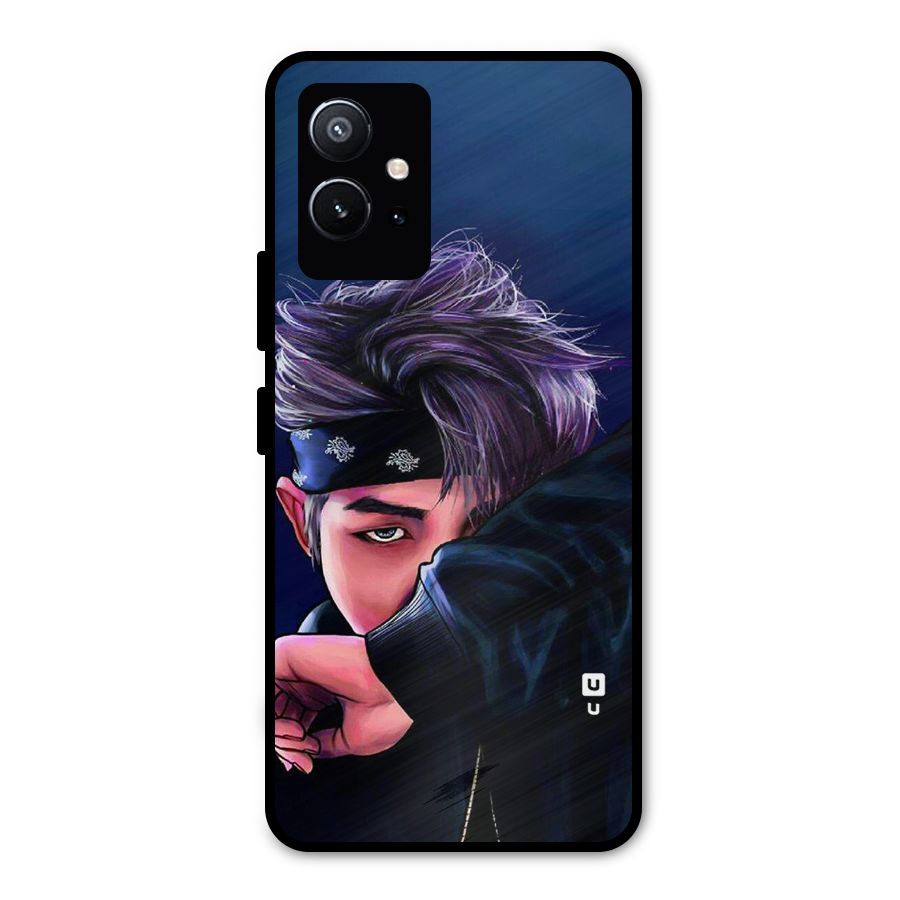 BTS Namjoon Artwork Metal Back Case for Vivo Y75 5G