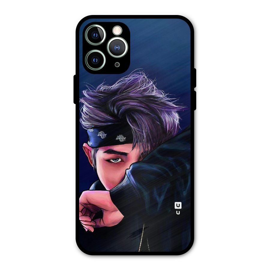 BTS Namjoon Artwork Metal Back Case for iPhone 11 Pro Max