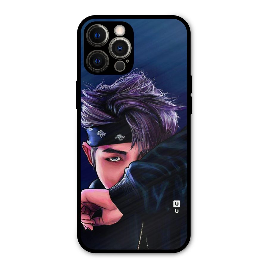 BTS Namjoon Artwork Metal Back Case for iPhone 12 Pro Max