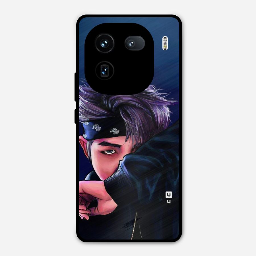 BTS Namjoon Artwork Metal Back Case for iQOO 12