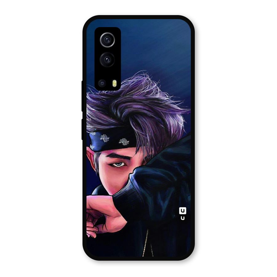 BTS Namjoon Artwork Metal Back Case for iQOO Z3