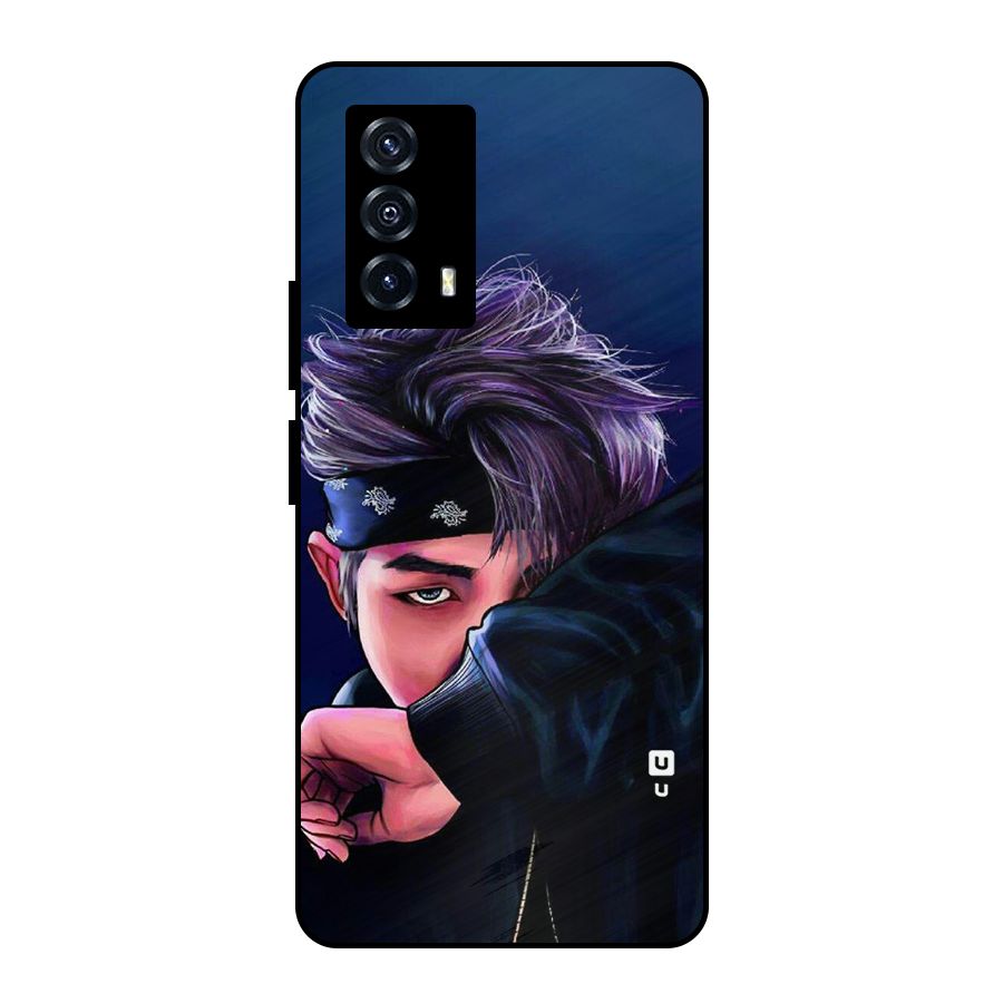 BTS Namjoon Artwork Metal Back Case for iQOO Z5