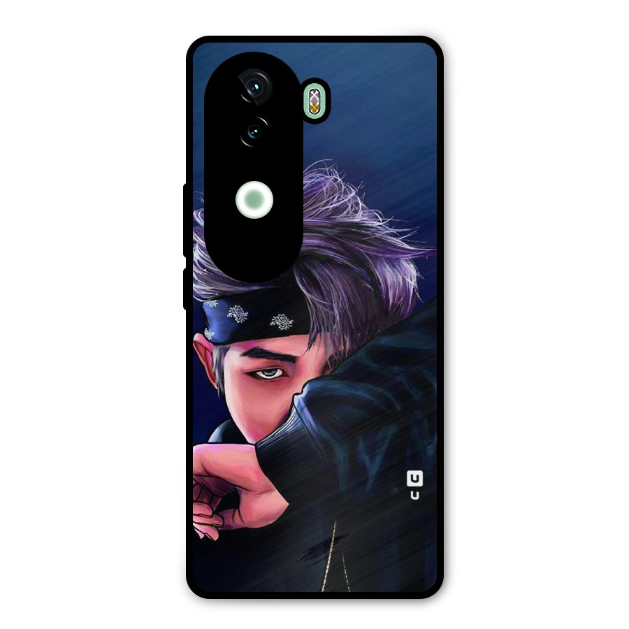 BTS Namjoon Artwork Metal Back Case for iQOO Z9s