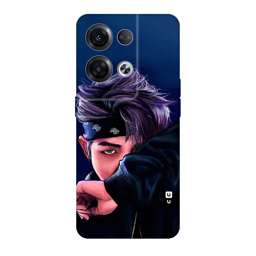 BTS Namjoon Artwork Original Polycarbonate Back Case for Oppo Reno8 Pro 5G