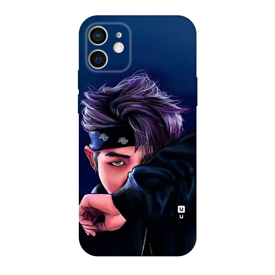 BTS Namjoon Artwork Original Polycarbonate Back Case for iPhone 12