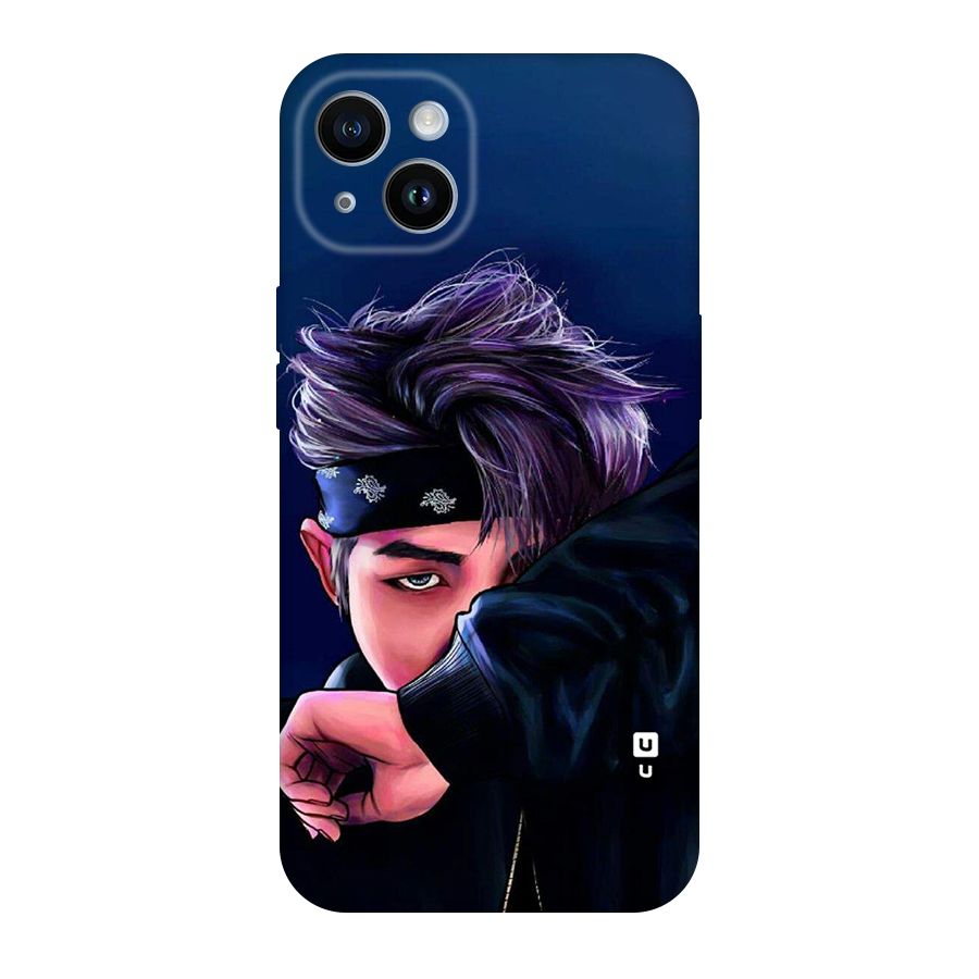 BTS Namjoon Artwork Original Polycarbonate Back Case for iPhone 14