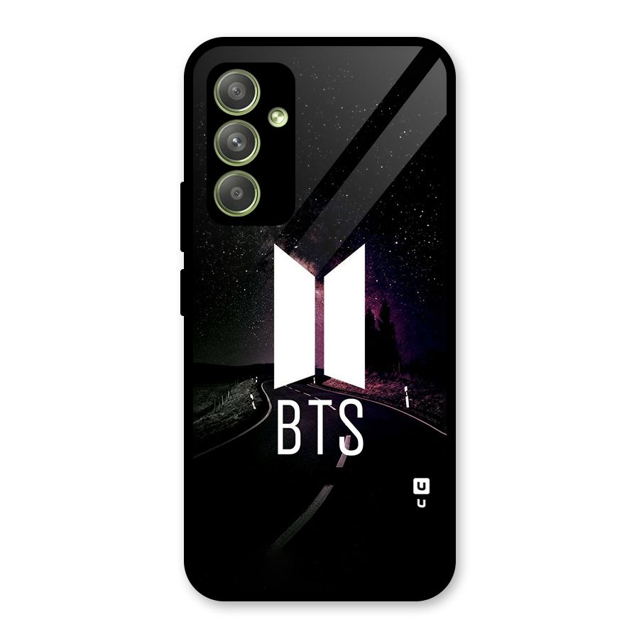 BTS Night Sky Glass Back Case for Galaxy A54