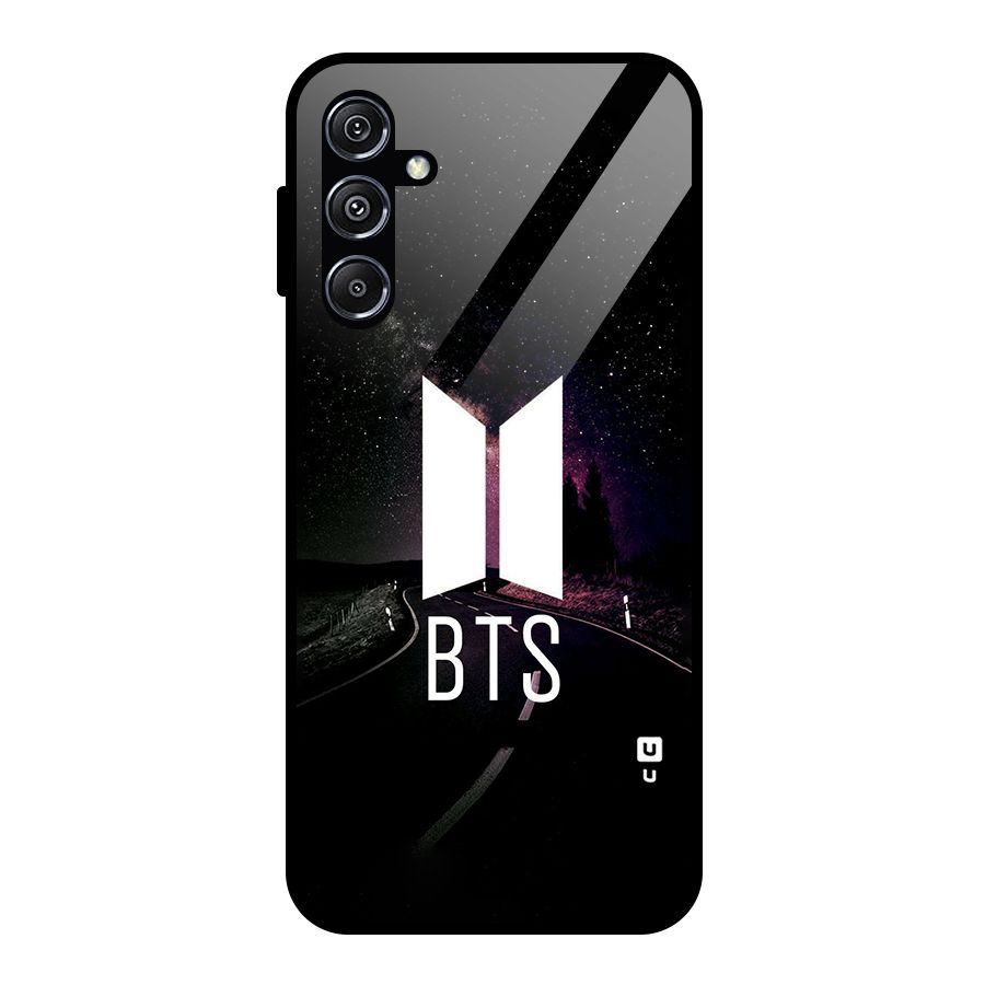 BTS Night Sky Glass Back Case for Galaxy M34 5G