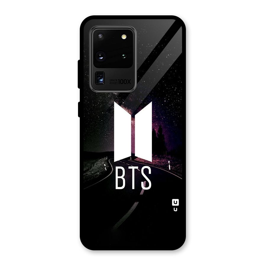 BTS Night Sky Glass Back Case for Galaxy S20 Ultra