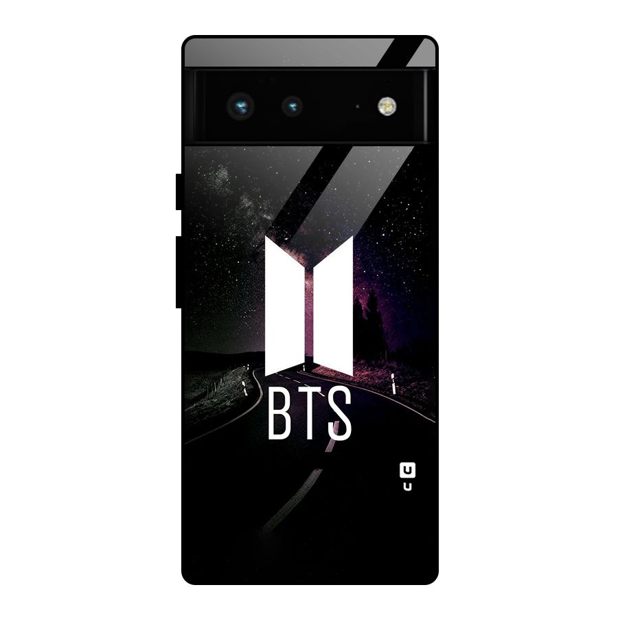 BTS Night Sky Glass Back Case for Google Pixel 6