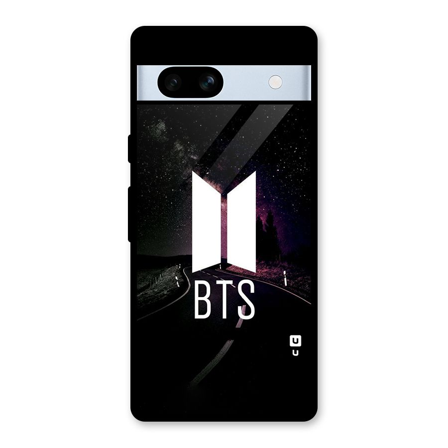 BTS Night Sky Glass Back Case for Google Pixel 7a