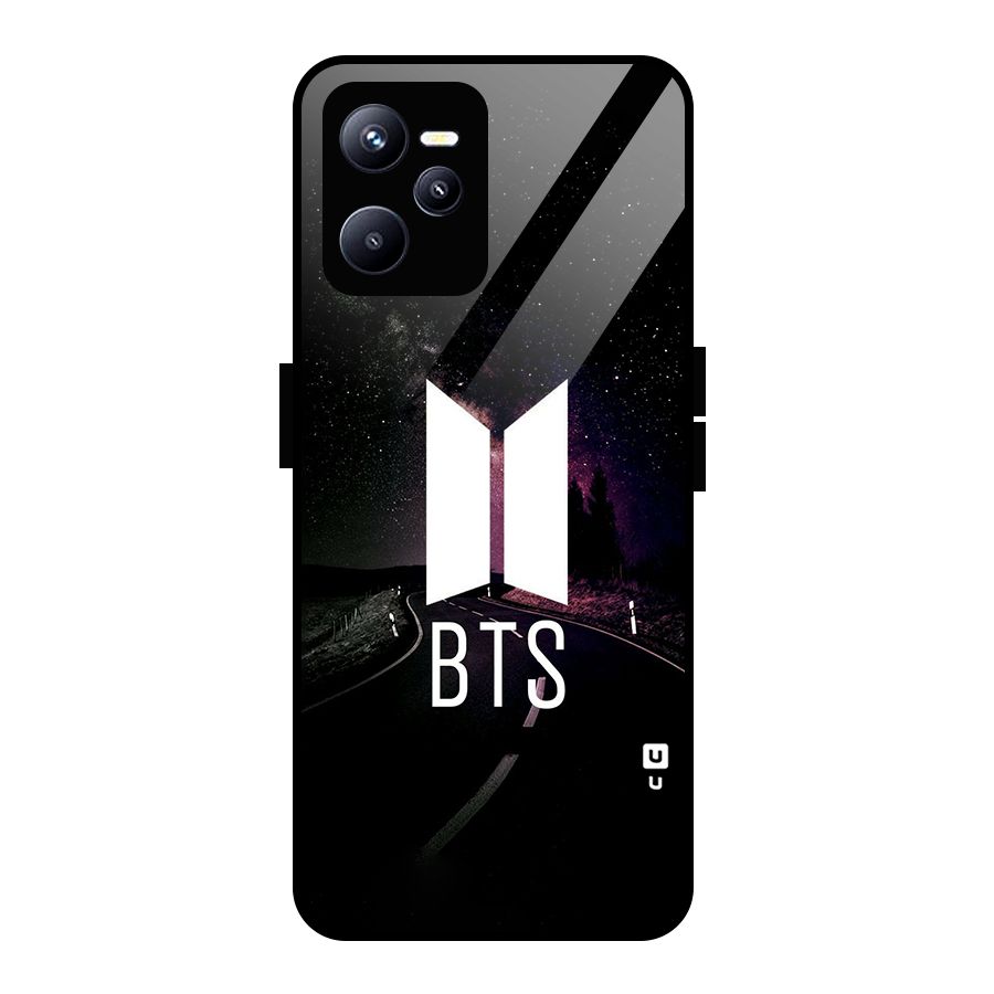 BTS Night Sky Glass Back Case for Realme C35